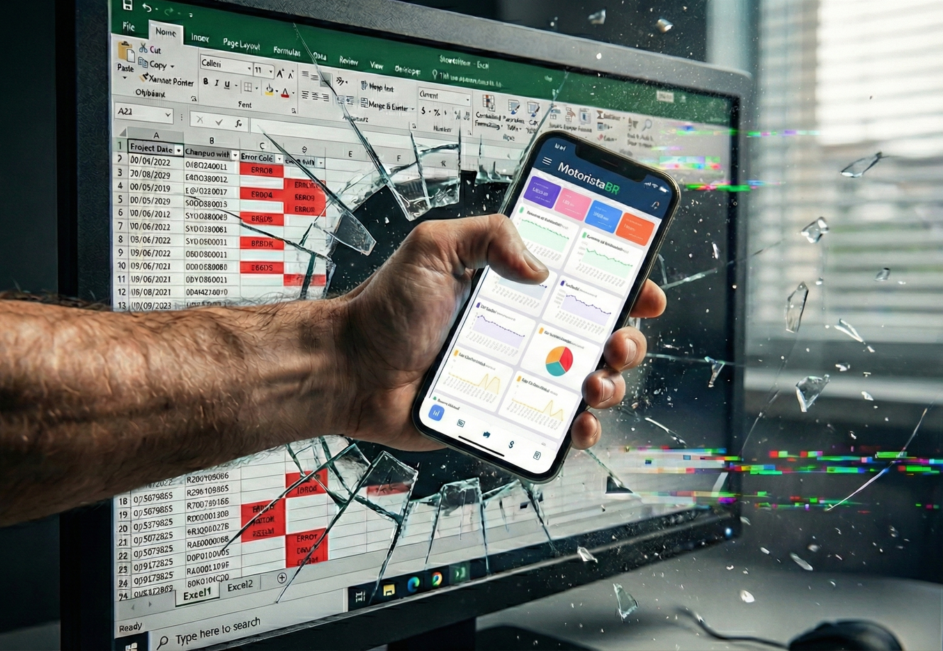 MBR plataforma web e mobile de gestão de frotas